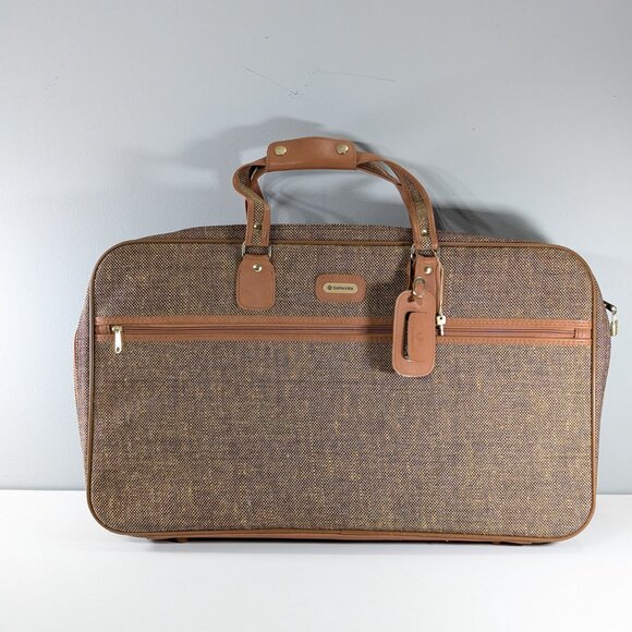 Samsonite Tweed Special Collection soft sided luggage suitcase, overnight bag - Picture 2 of 16